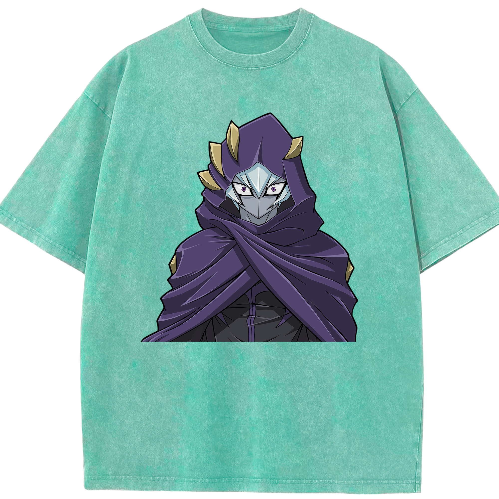 （画像用） 遊☆戯☆王 Yu-Gi-Oh! 綿100% ヴィンテージ風 半袖Tシャツ（フロントプリント）